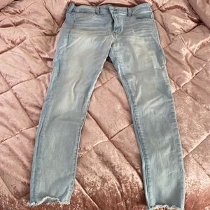 Raw hem next level stretch